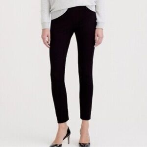 J. Crew MINNIE stretch ankle dress pants black style 28432 twill size 4